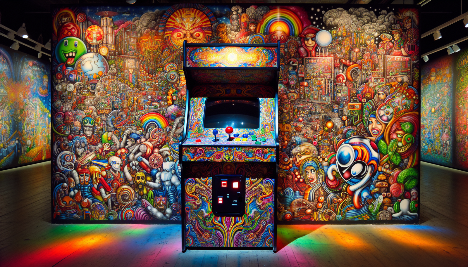 A retro arcade machine symbolizing the resurgence of retro games.